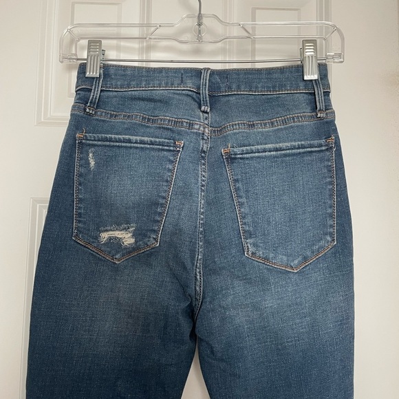 Abercrombie & Fitch Curve Love High Rise Super Skinny Ankle Jeans Size 2 Short - Picture 5 of 9